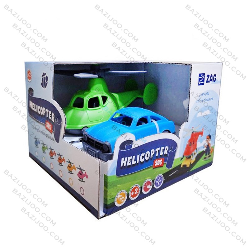 هلیکوپتر و ماشین h110